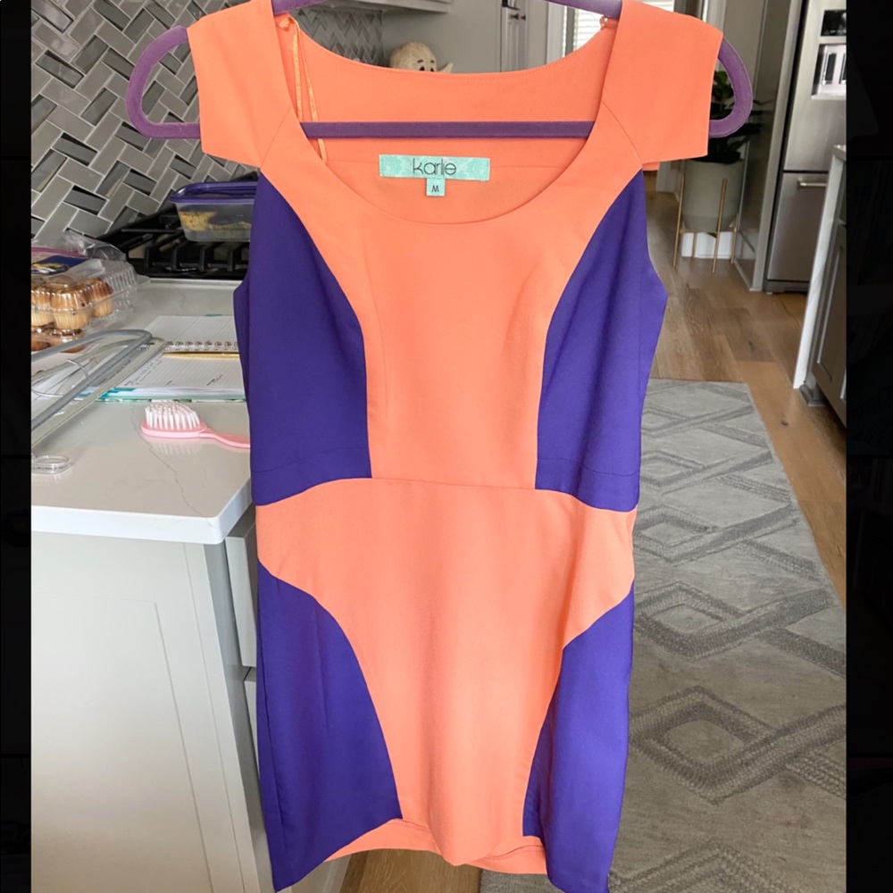 Karlie colorblock dress